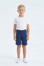  Erkek Çocuk Yanı Şeritli Günlük Kullanım İçin İdeal Rahat Kesim Şort Kapri 
