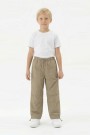 Erkek Çocuk Beli ve Paçası Ayarlanabilir Lastikli Cepli Relax Kalıp Paraşüt Kumaş Pantolon