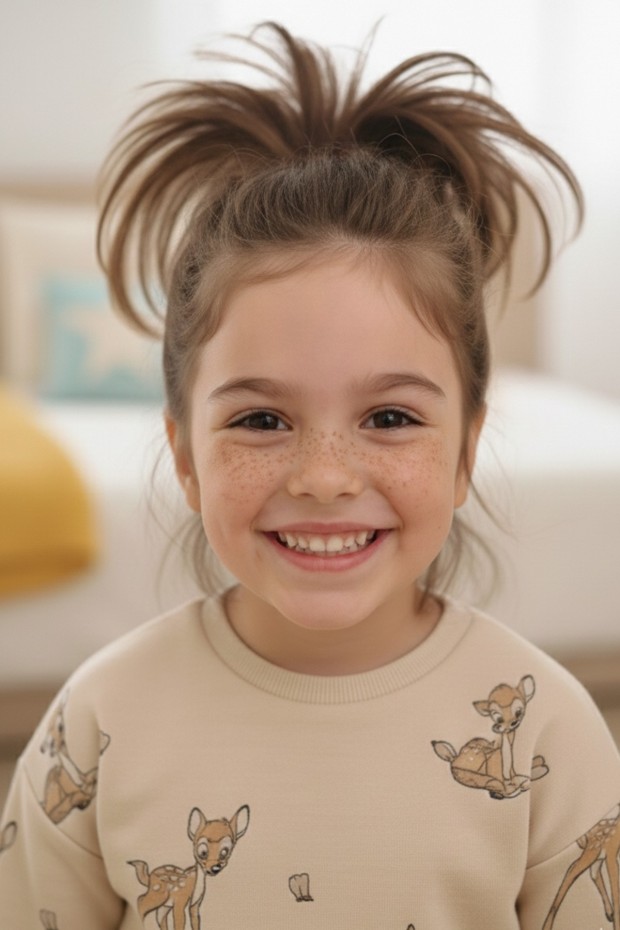 Kız Çocuk Baskılı %100 Pamuk Reaktif Boyalı Süprem Kumaş Uzun Kollu Pijama Takımı