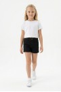 Kız Çocuk Cepli Gabardin Kumaş Günlük Yazlık Şort