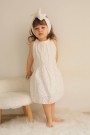 2-8 Yaş Beyaz Elbise