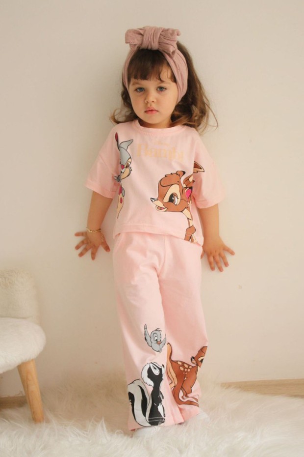 2-8 Yaş Baskılı Pudra Takım