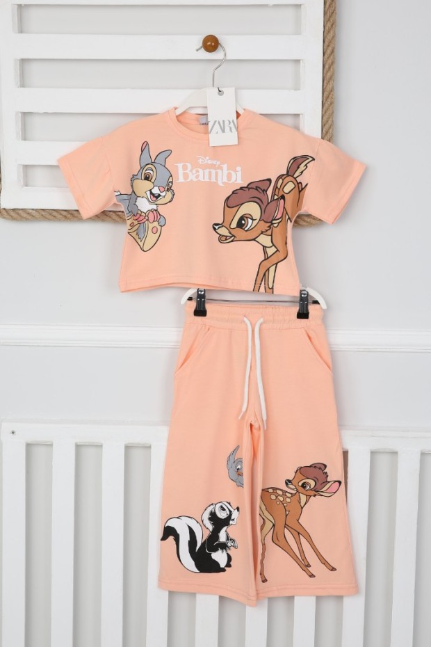 2-8 Yaş Baskılı Pudra Takım