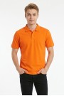 Erkek Basic Polo Yaka Kısa Kollu Slim Fit Pamuklu Örme Tişört