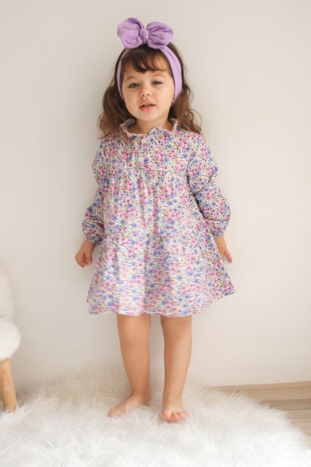 2-8 Yaş Pembe Elbise