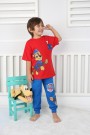 2-8 Yaş Baskılı Kırmızı Takım