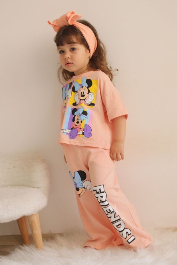 Baskılı Pudra Takım