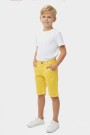 Erkek Çocuk Düz Yazlık Günlük Kullanım Şık Gabardin Şort Kapri  