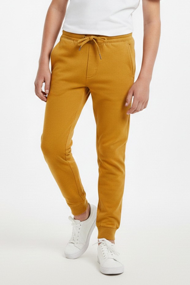 Garson Erkek Çocuk Bağcıklı Ve Esnek Pamuklu İki İplik Mevsimlik Eşofman Altı